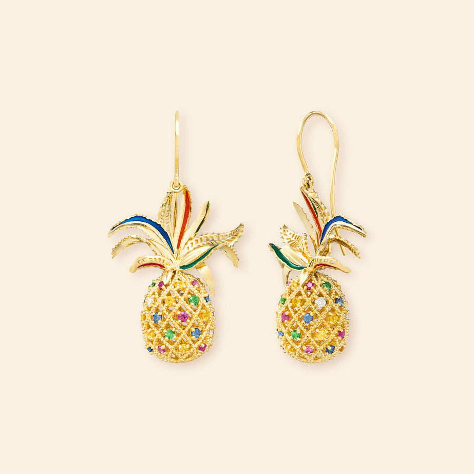 Ananas Earrings