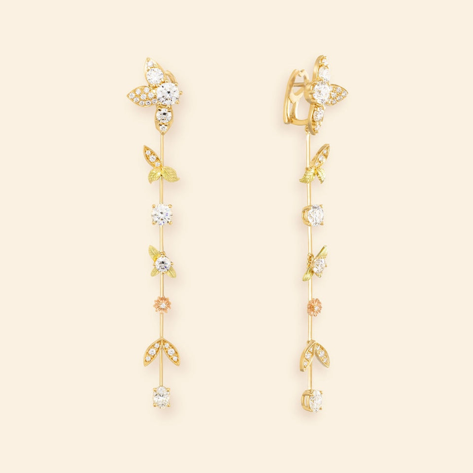 Jardin Pierreries Earring Diamonds