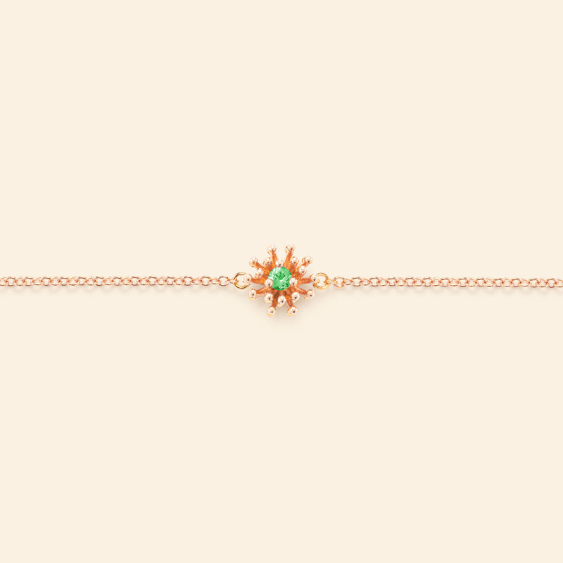 Cactus Vert Bracelet Pink Gold Mellerio