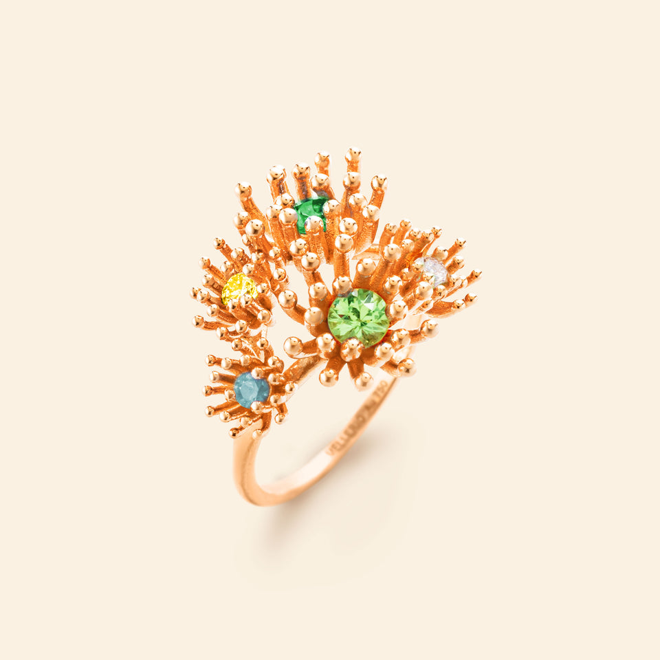 Le petit Cactus Vert Ring 5 Patterns