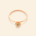 Le Petit Cactus Vert Ring SM Pink Gold