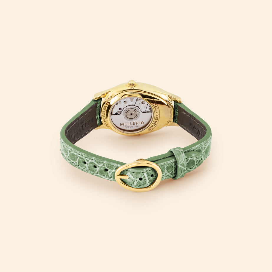 Mini M Cut Watch - Green Dial