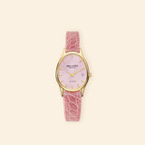 Mini M Cut Watch - Pink Dial