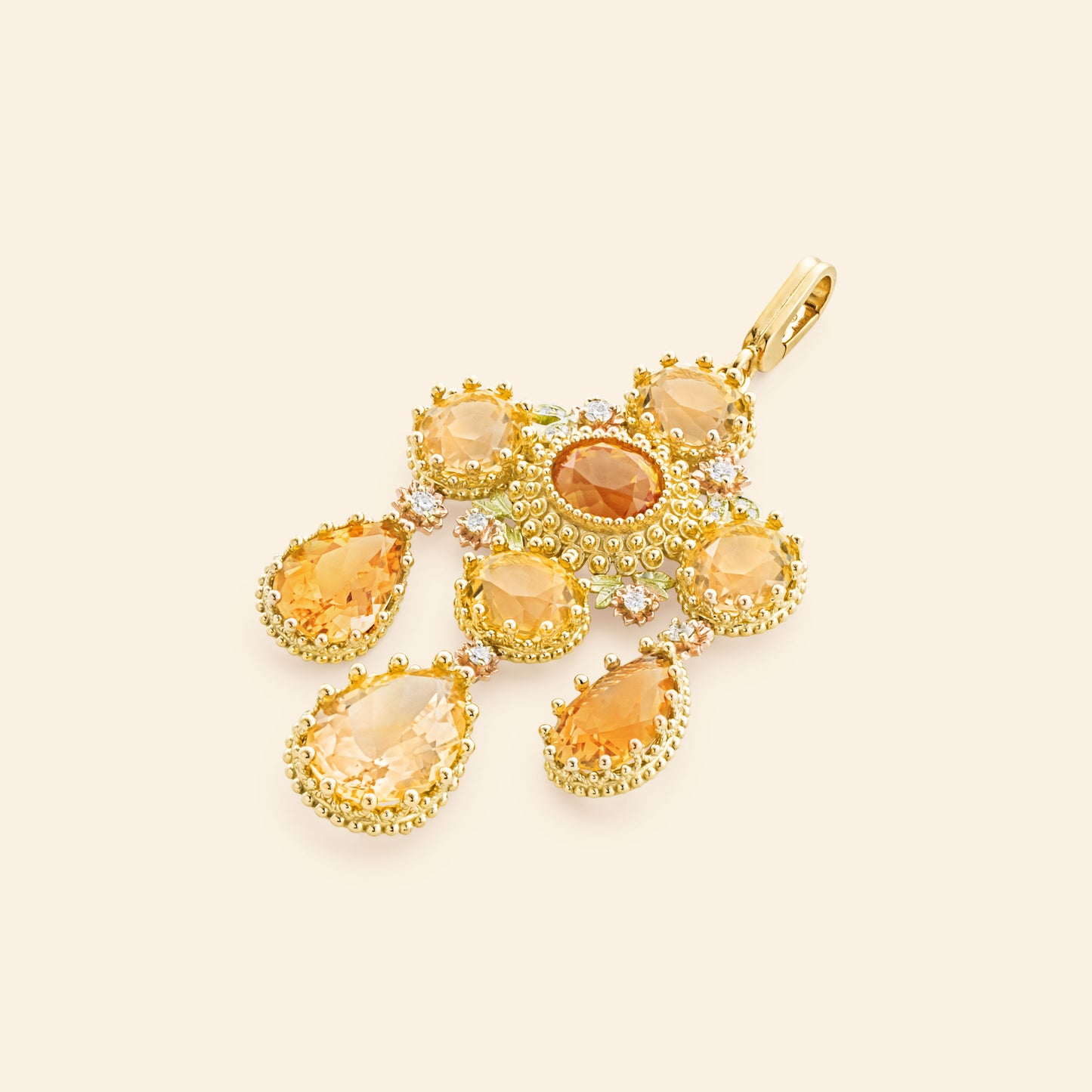 Pierreries Citrines Medal