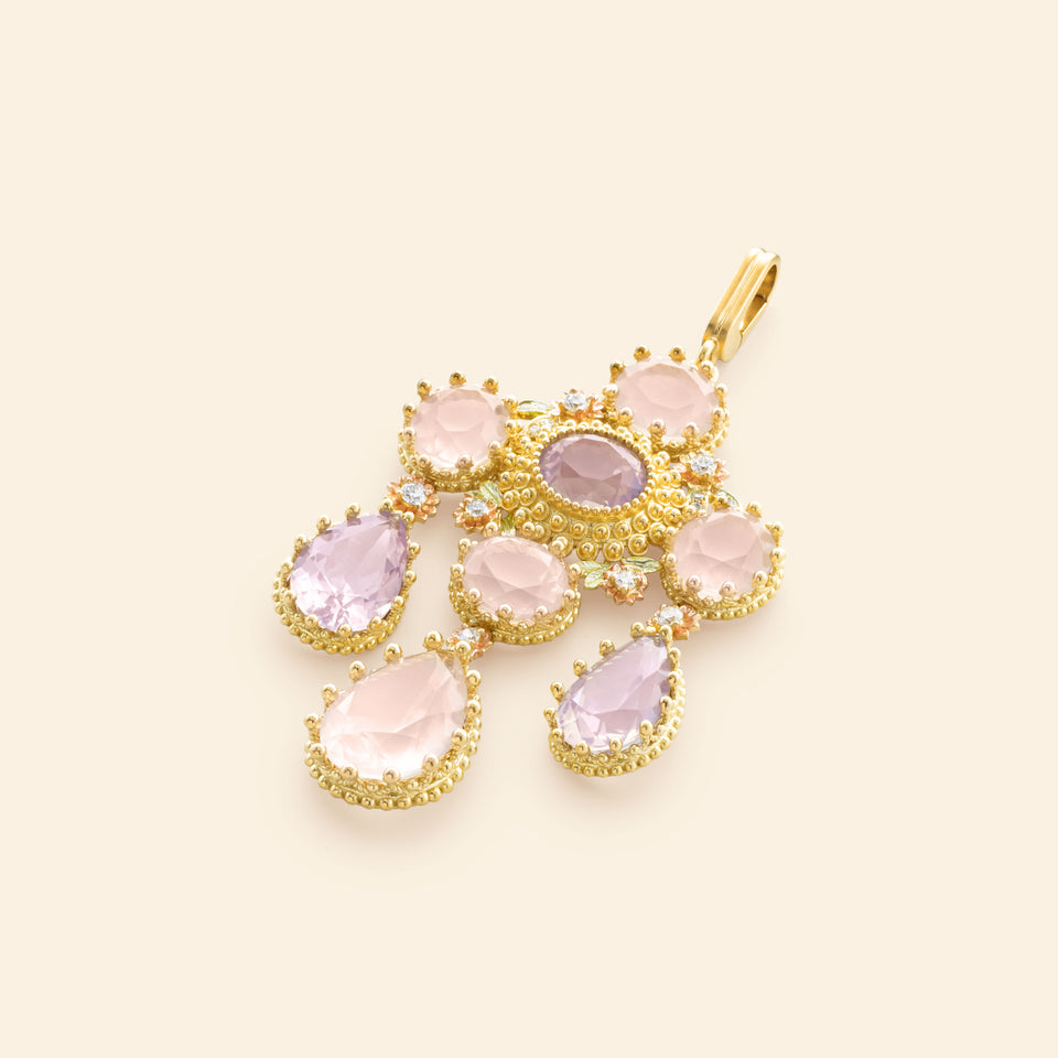 Pierreries Rose Medal