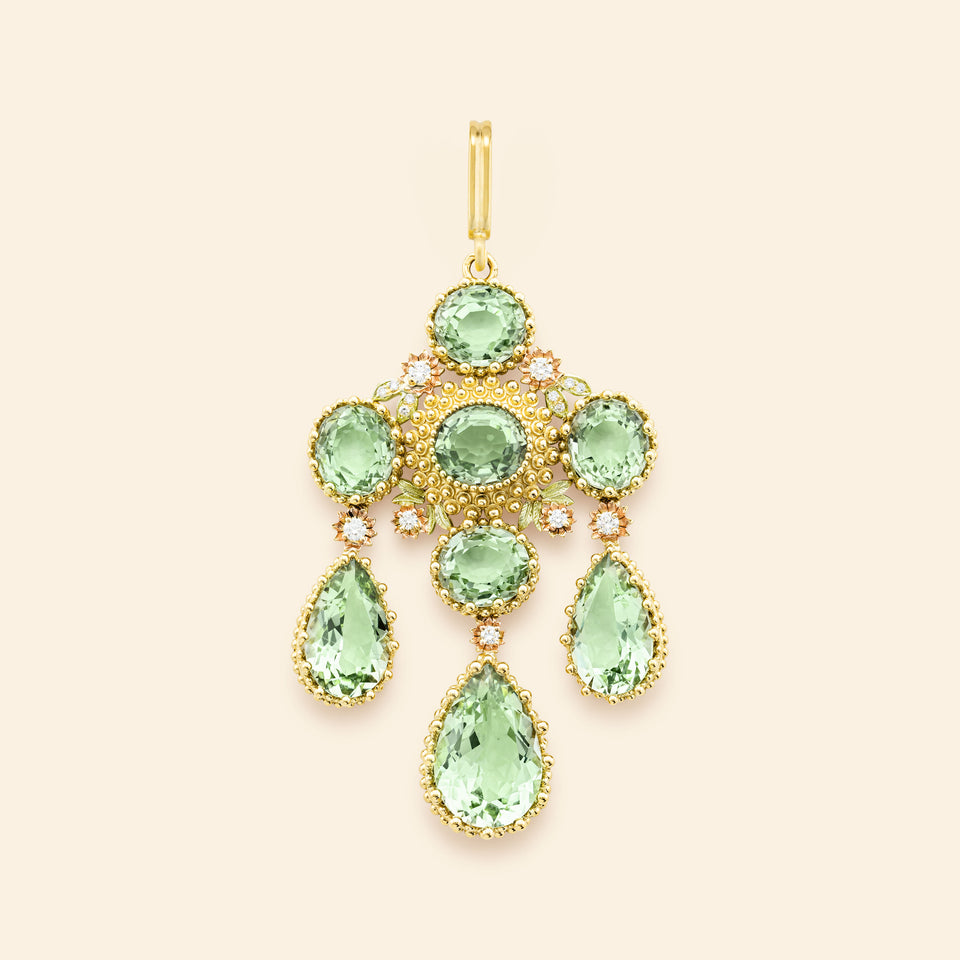 Pierreries Prasiolites Medal