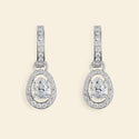 Mellerio cut Diamond Dormeuses 0.74ct