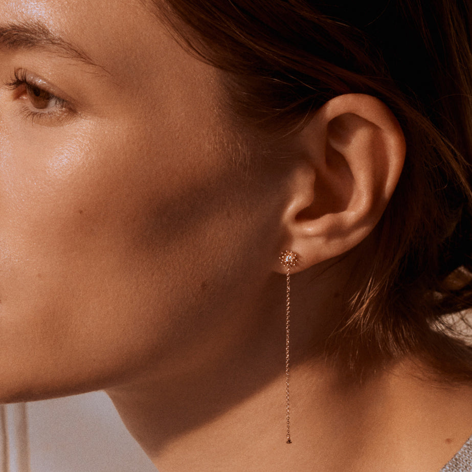 Petit Cactus Charm diamond pink gold Mellerio