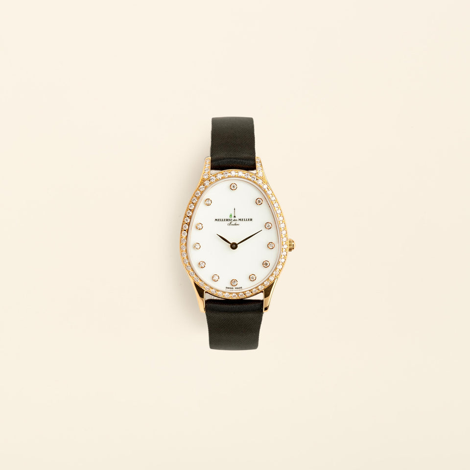 Lady M cut Watch diamond paved