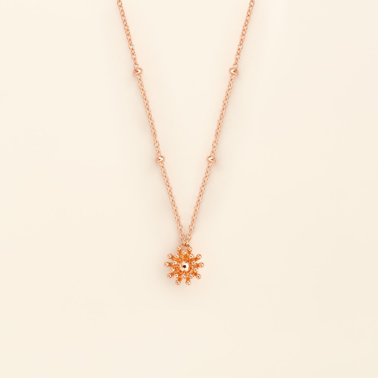 Petit Cactus Vanille Necklace Pink Gold Mellerio