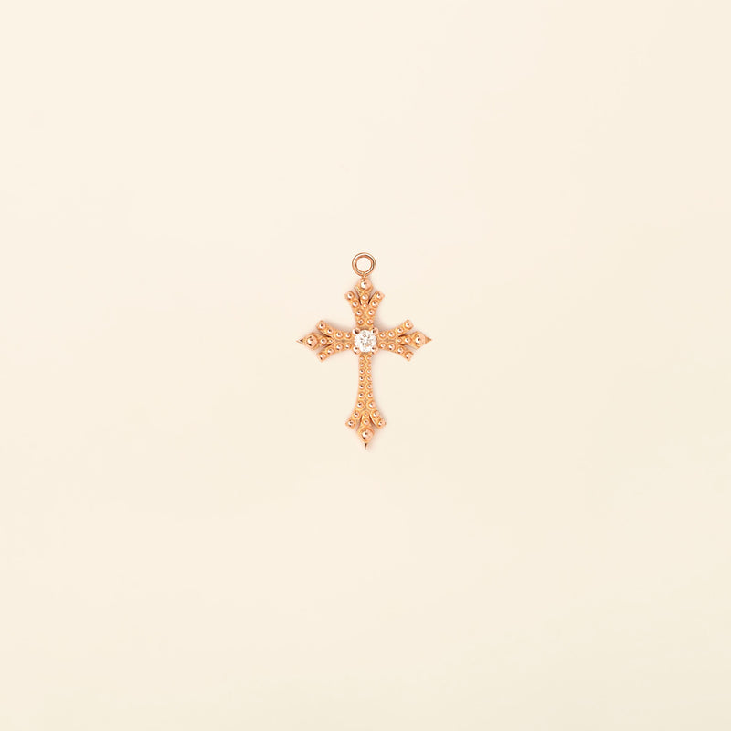 Charm or rose joaillerie fine Mellerio