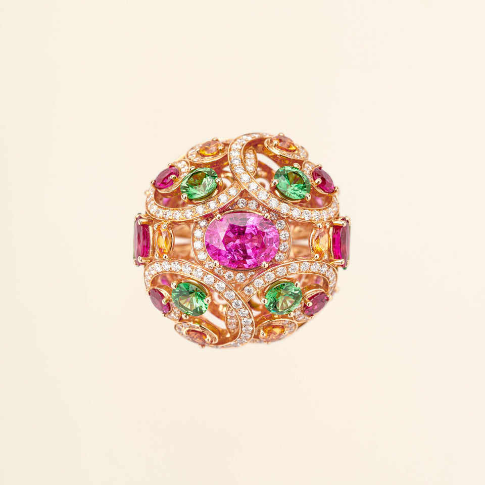 Millefiora Isola Bella Ring