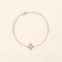 Pinta Bracelet Diamond Pink Gold Mellerio