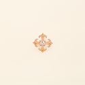 Pinta Stud Diamond Pink Gold Mellerio