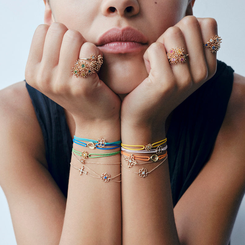 Le Petit Cactus Diamond Bracelet Cord