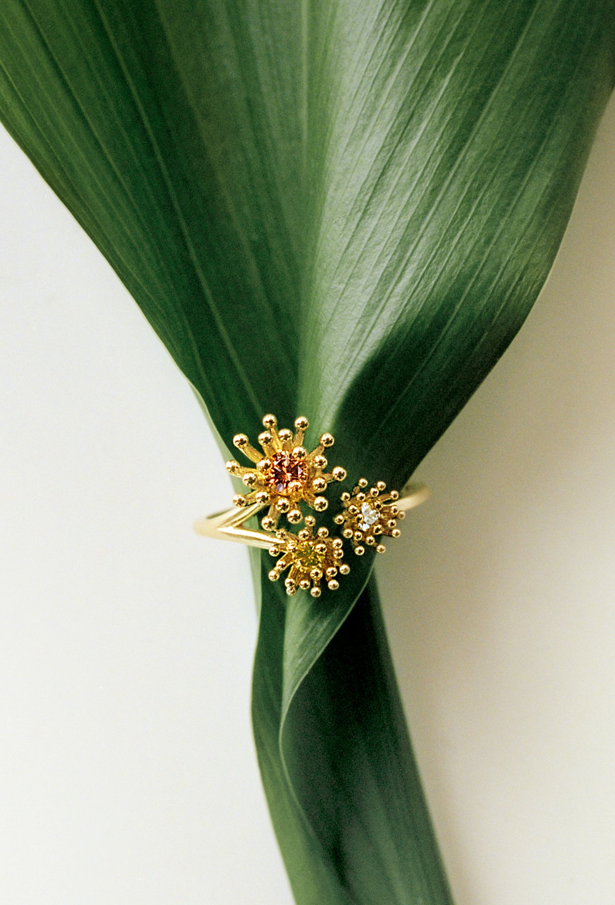 Green Gold Ring