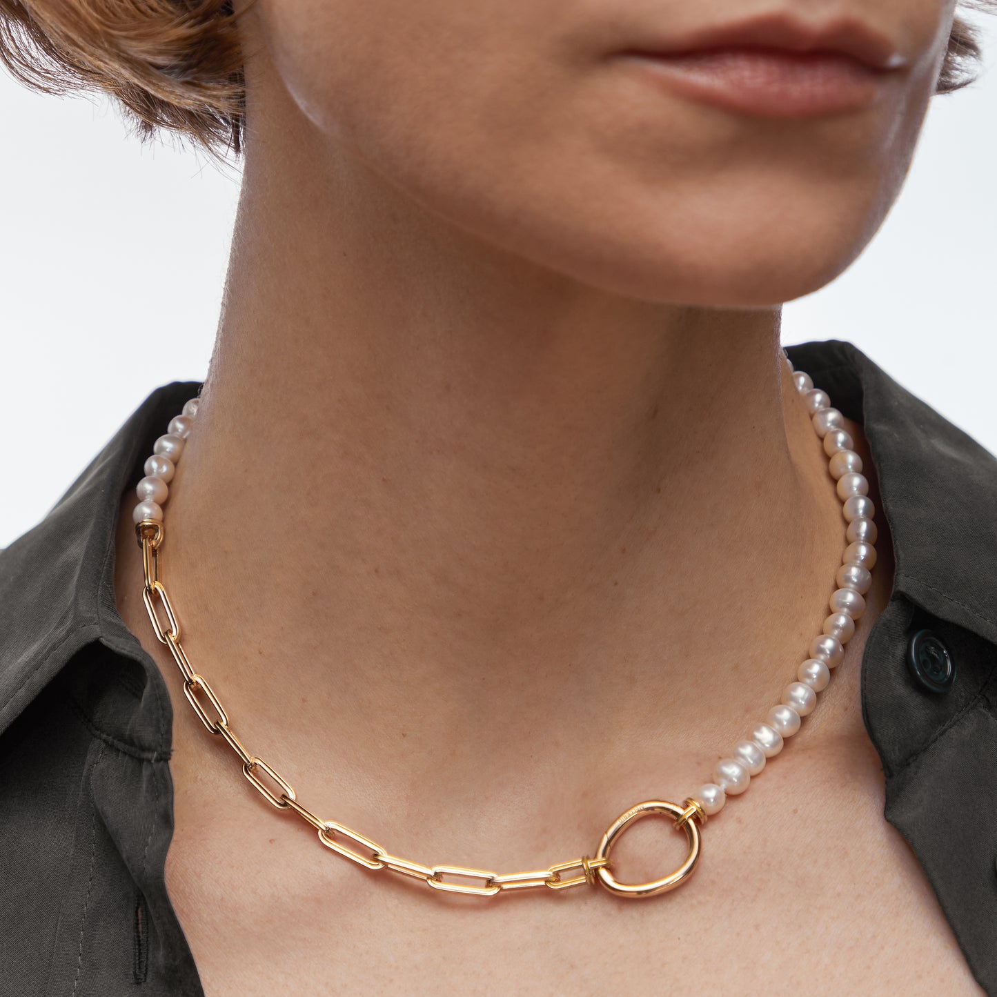 Gold necklace jewelry Maison Mellerio