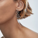 Maglia Earrings White Gold Mellerio