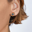 Giardino Earrings Sapphire Yellow Gold Mellerio