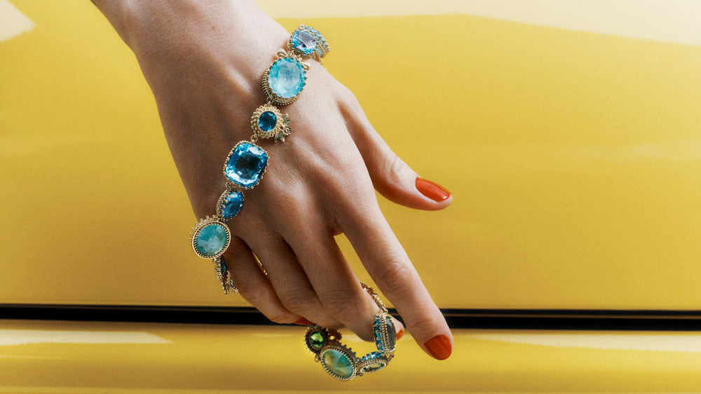 Mellerio Blue High Jewelry Necklace