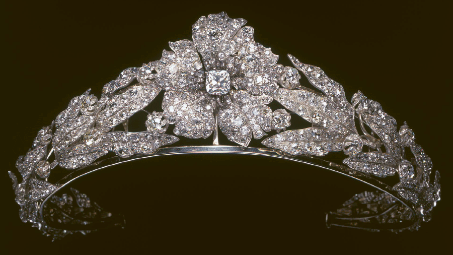 Tiare en diamant Mellerio