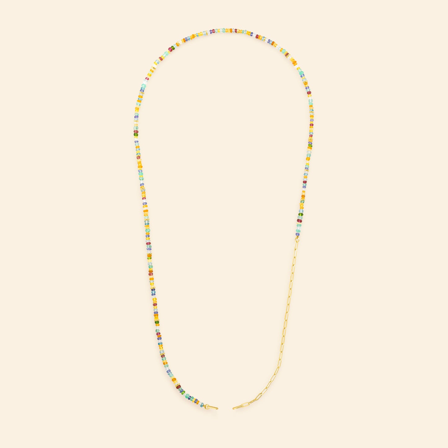 Charm Lien Pierres L Necklace