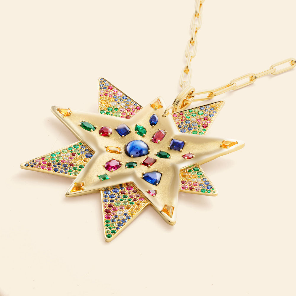 Talisman or jaune haute joaillerie Mellerio