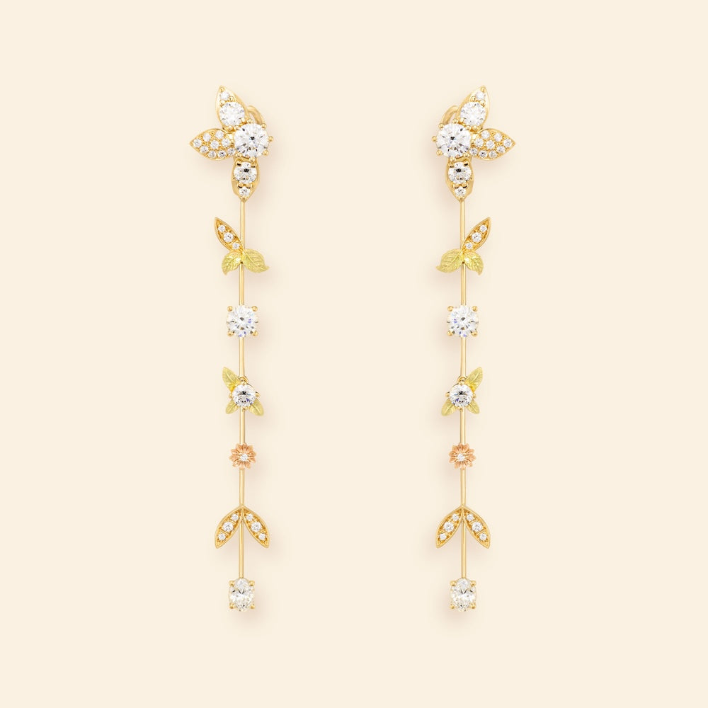 Jardin Pierreries Earring Diamonds