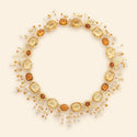 Jardin Pierreries Necklace Citrines