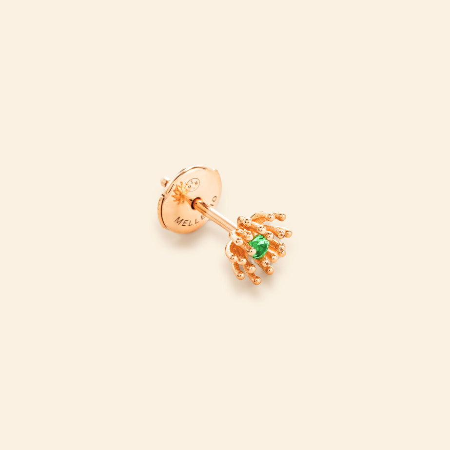 Gold stud earrings Maison Mellerio