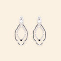 Madreperla Isola Belle Earrings S B&W