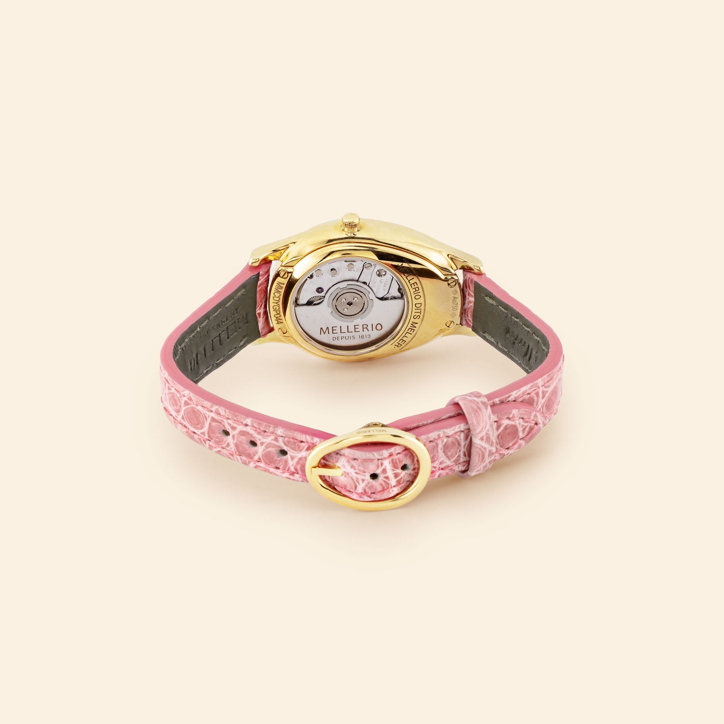 Mini M Cut Watch - Pink Dial