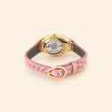 Mini M Cut Watch - Pink Dial