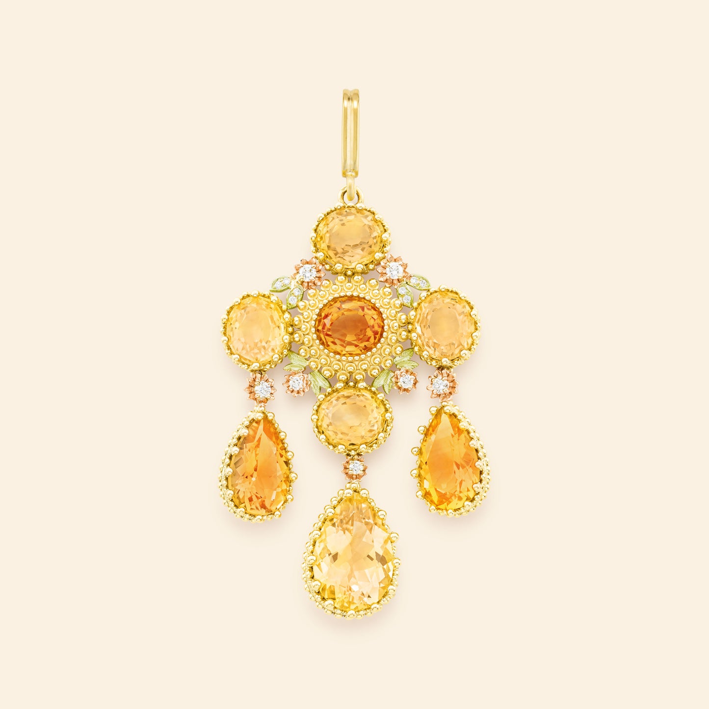 Pierreries Citrines Medal