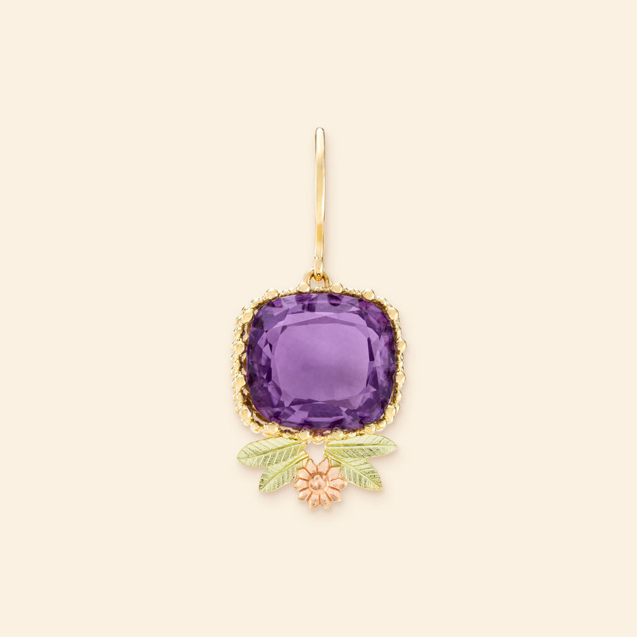 Boucle d'oreilles or jaune joaillerie Mellerio