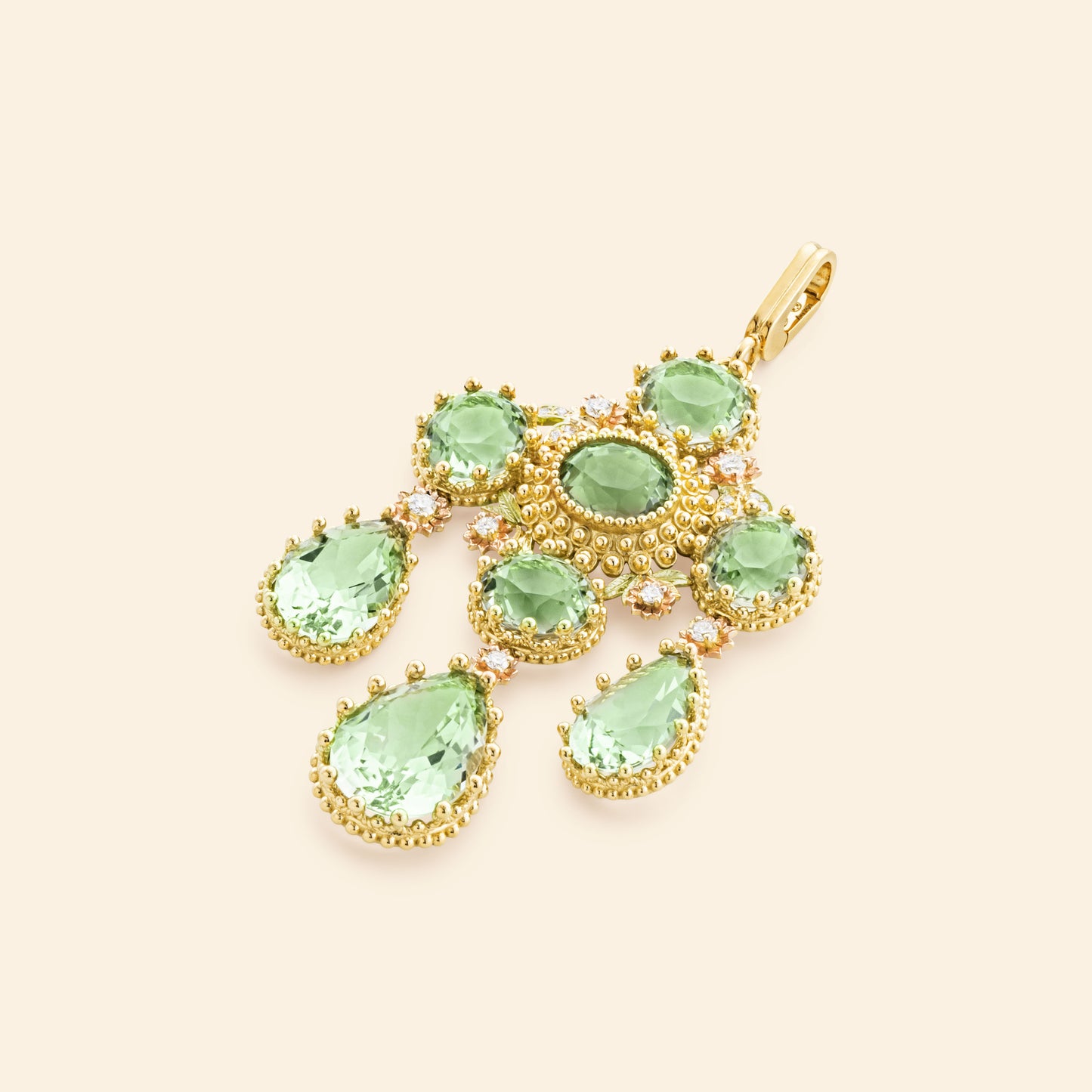 Pierreries Prasiolites Medal