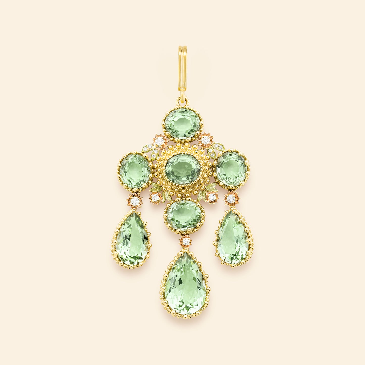 Pierreries Prasiolites Medal