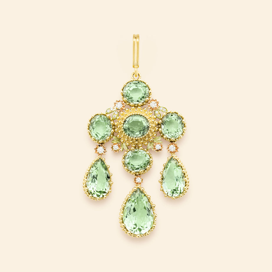 Pierreries Prasiolites Medal