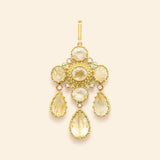 Pierreries Rutilated quartz Medal