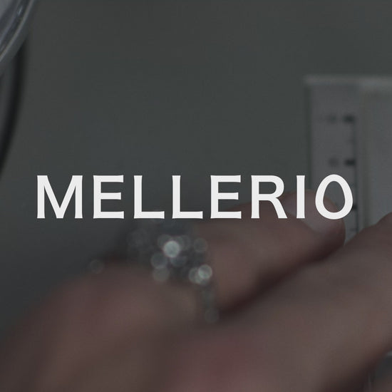 Bague or blanc diamant noir Mellerio