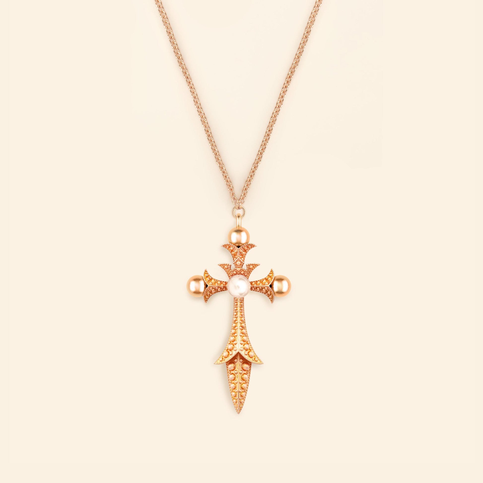 Abbadia Necklace Pink Gold Mellerio