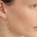 Maglia Earrings Pink gold