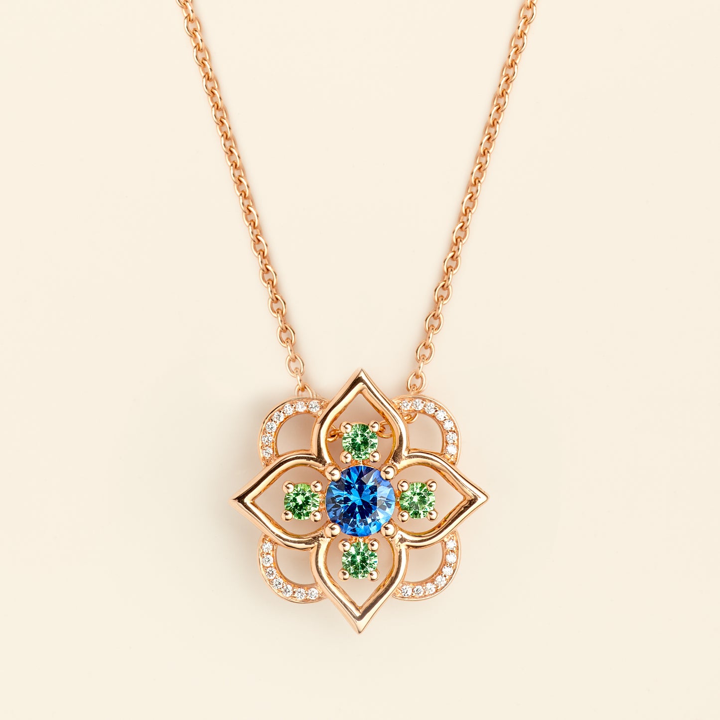Giardino Necklace Sapphire
