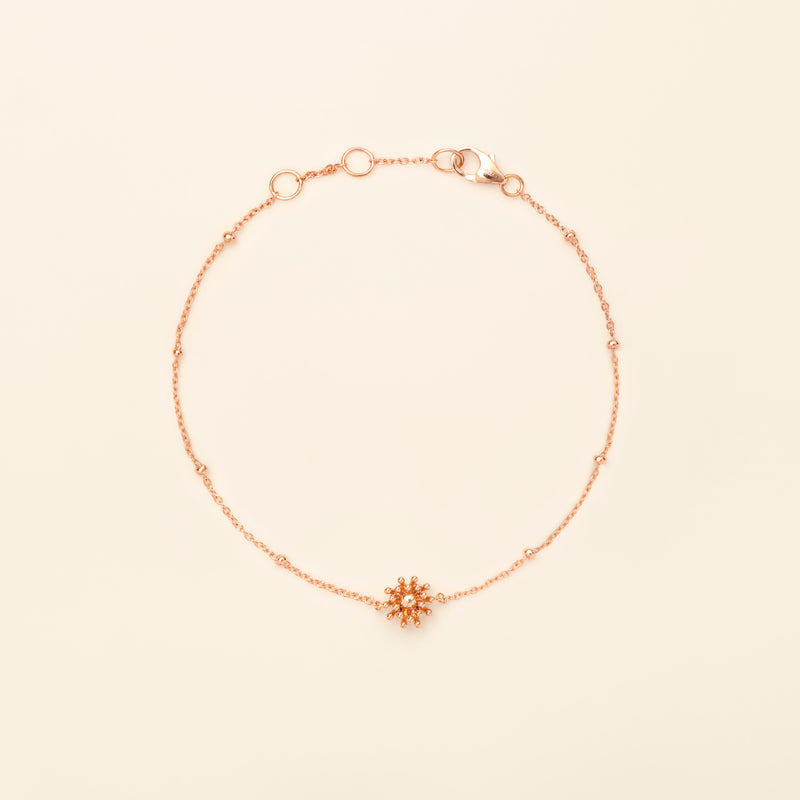 Le petit Cactus Vanille Bracelet Pink gold