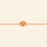 Cactus Vanille Bracelet Yellow Diamond Pink Gold Mellerio