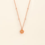 Petit Cactus Vanille Necklace Pink Gold Mellerio