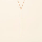 Petit Cactus Y Necklace Diamond Pink Gold Mellerio