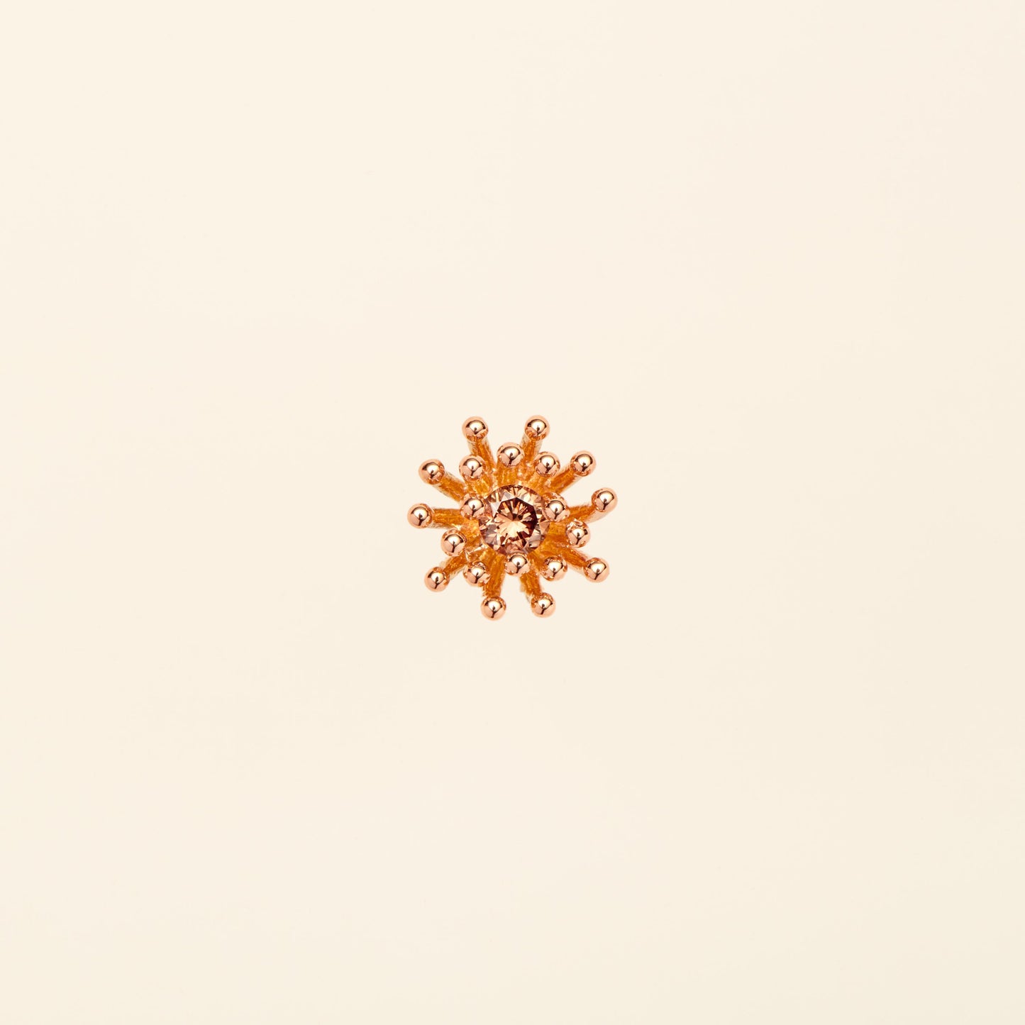 Gold stud earrings Maison Mellerio