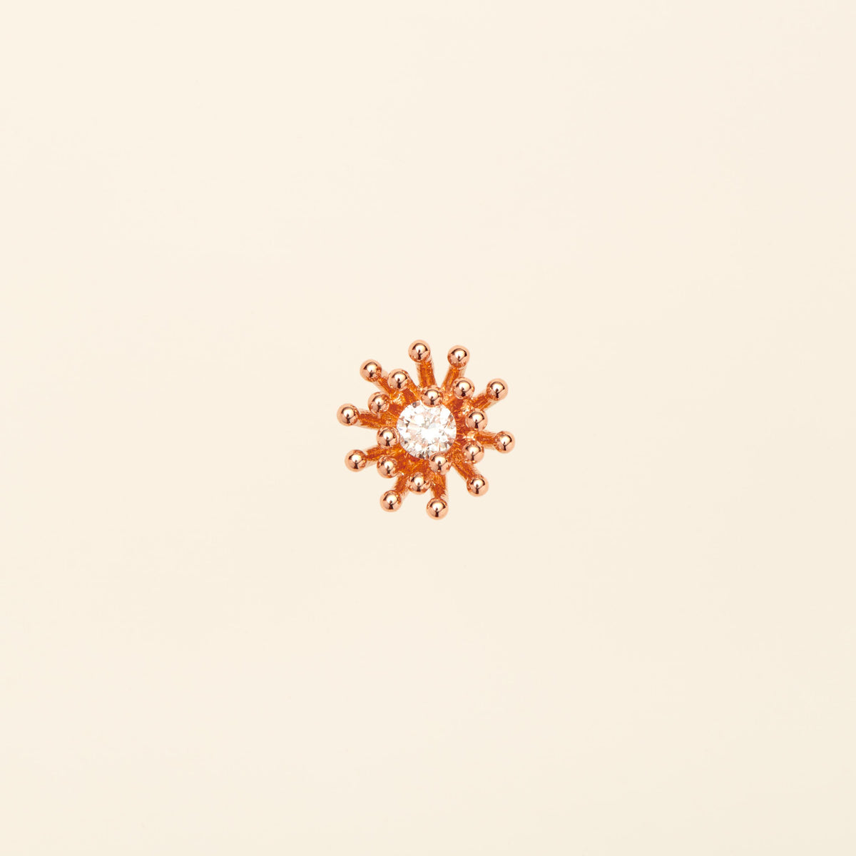Gold stud earrings Maison Mellerio