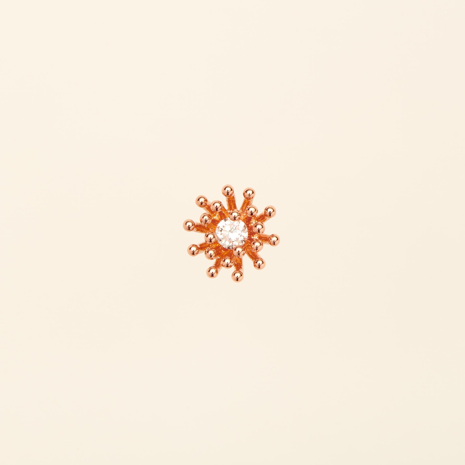 Gold stud earrings Maison Mellerio